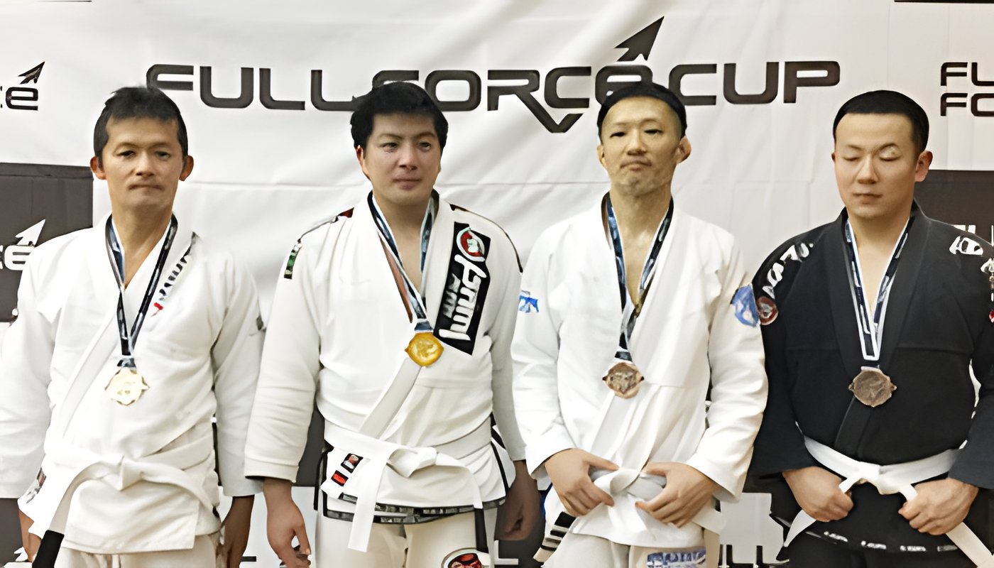 第1回フルフォースカップ アダルト白帯オープンクラス準優勝