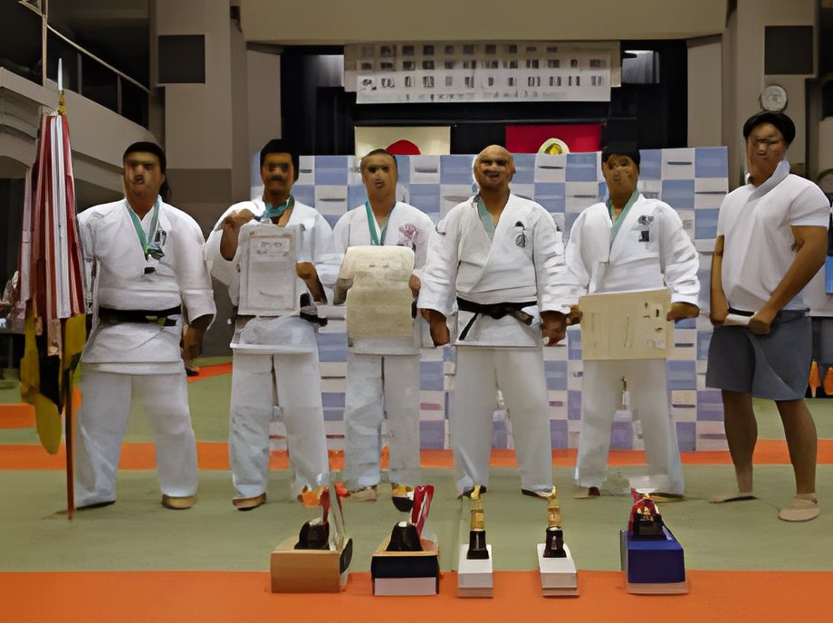 第61回 大阪柔整柔道団体優勝大会 優勝メンバー
